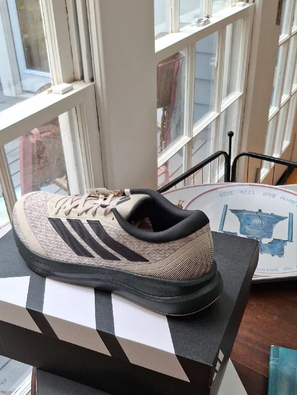 adidas breathable beige